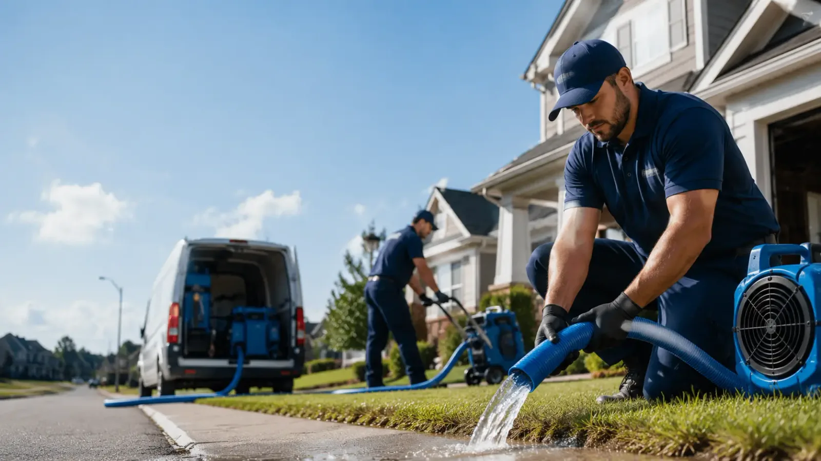 Flood Damage Restoration in Duke, OK